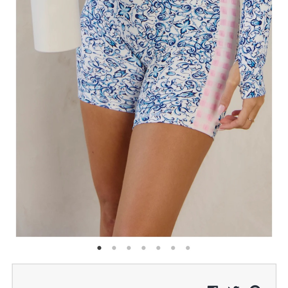 Astoria activewear seamless ribbed shorts